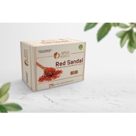 Arya Sukta Red Sandal Premium Handmade Soap 100gm