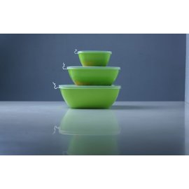 Le Wàre Accura Cook Serve Store Bowl with Lid 3pc...