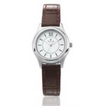 Titan Womens Classique Watch with Metal Brown Strap - 99201SL01 