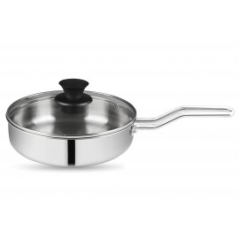 Le Wàre TriPly Fry Pan 240 with Glass Lid