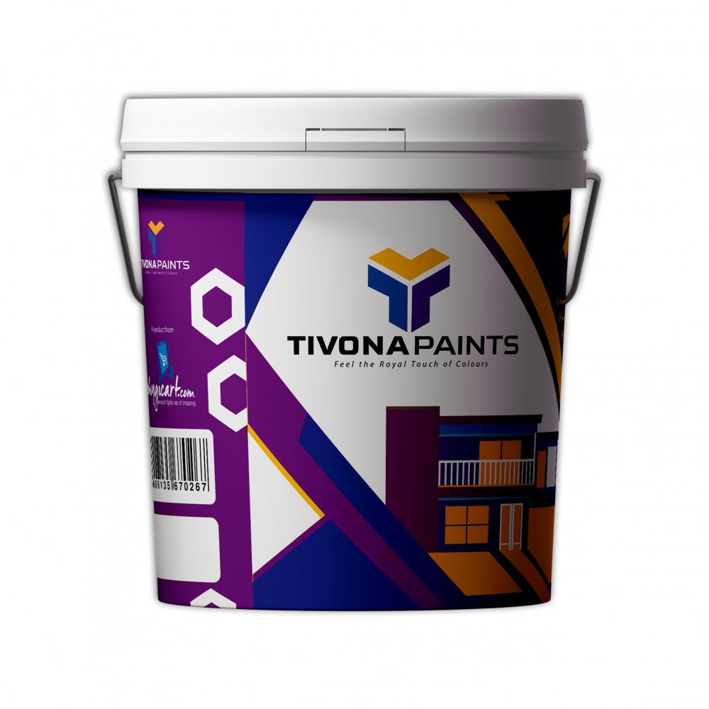 Tivona Paints | Tivocoat Multipurpose Emulsion 4Litre - White