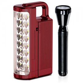 Impex Rechargeable LED Lantern and Flashlight Ligh...