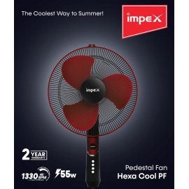 Impex Pedestal Fan | Hexa Cool PF