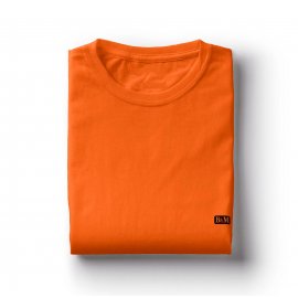 B & M Round T-Shirt  1 pcs (Coral)